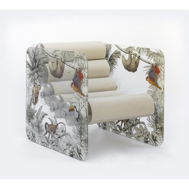 MW02 "Jungle" armchair - Limited edition -...