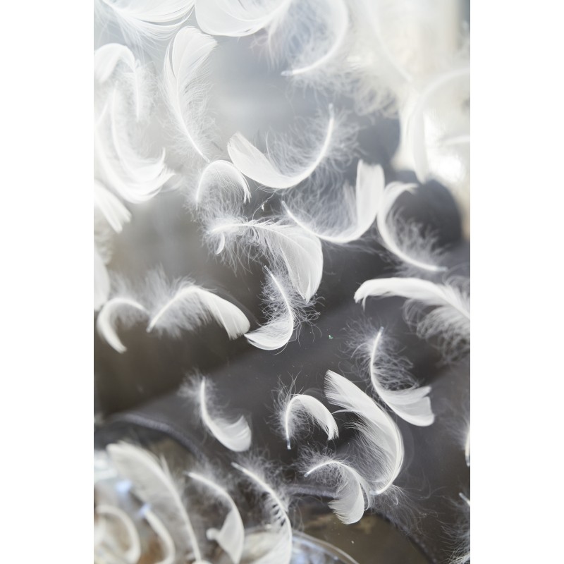 Fauteuil MW02 « Plume » en verre acrylique -...