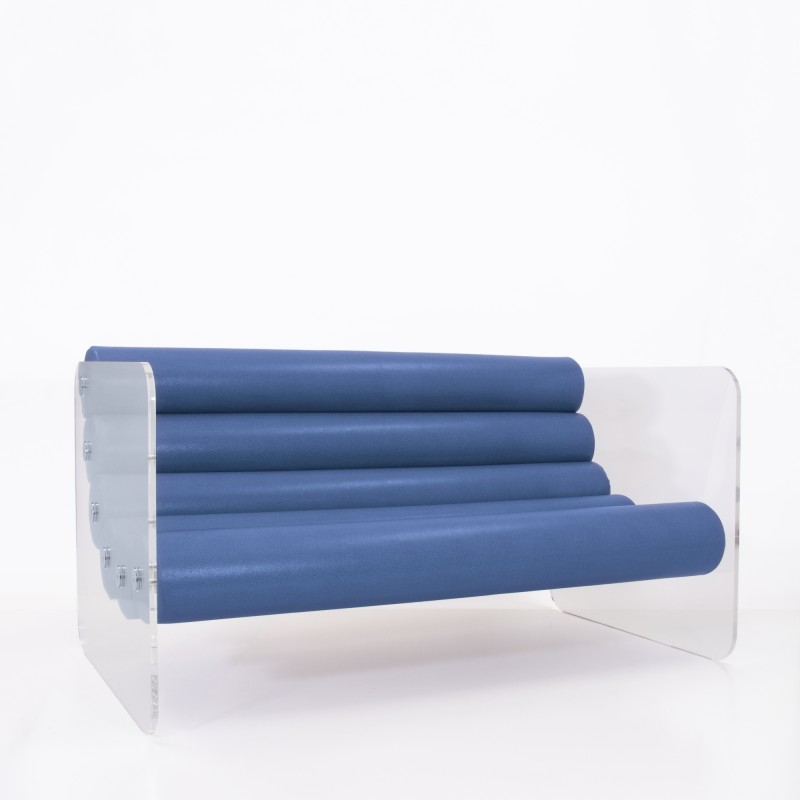 MW02 acrylic glass sofa - Soshagro foam seat